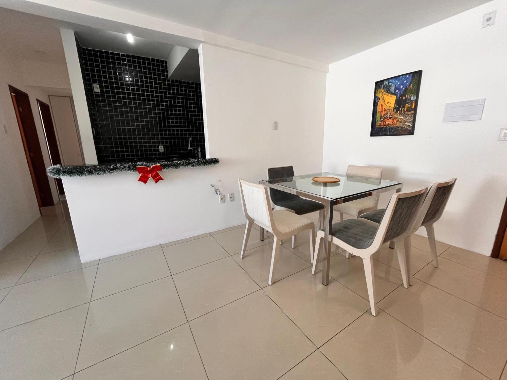 Apto 2 Quartos Na Beira Mar *